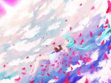 仰望星空的初音